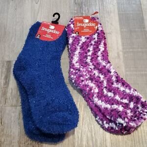 2 pairs Snugadoo women's one size socks